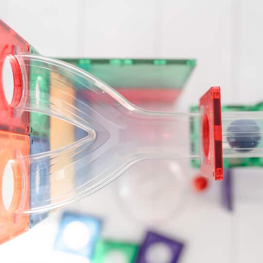 Connetix® Magnetic Tiles Rainbow Ball Run Set